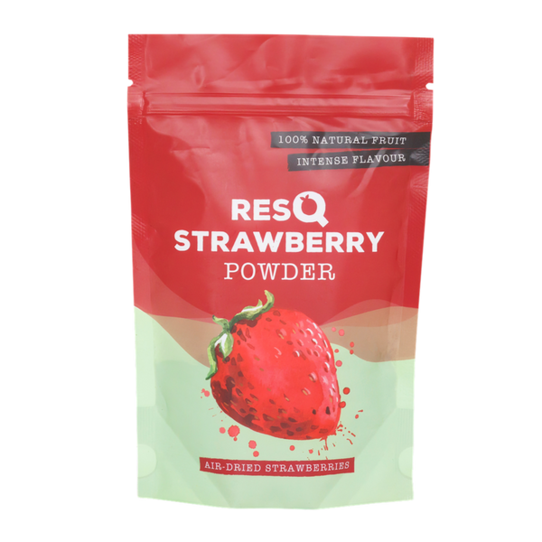 RESQ Strawberry Powder - 100% Air-Dried Strawberry 90g