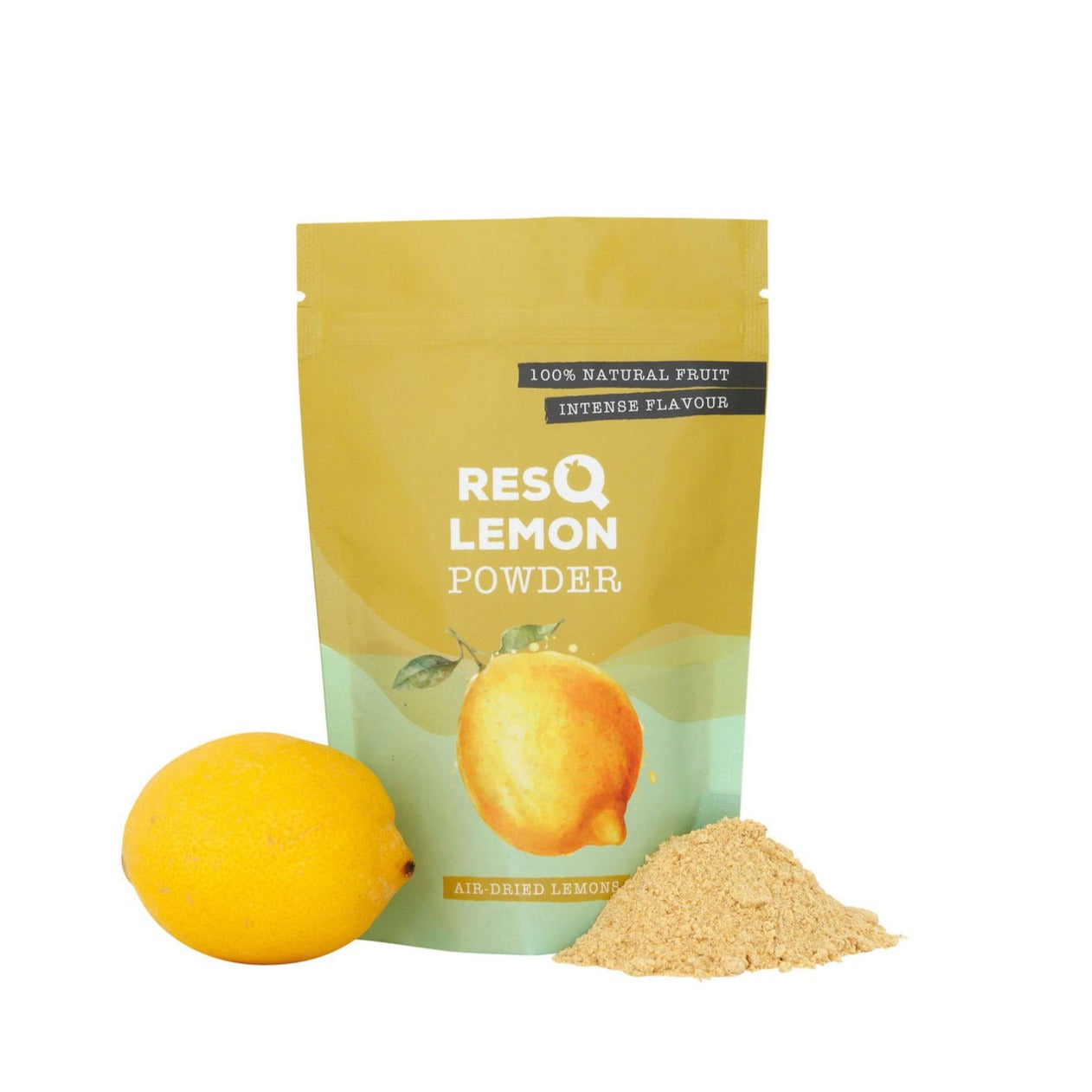 RESQ Lemon Powder - 100% Air-Dried Lemons 90g