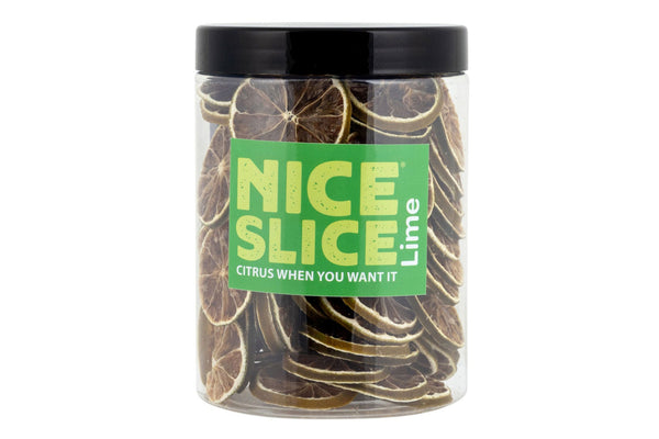 NICE SLICE Lime Slices - Bar Jar 120g