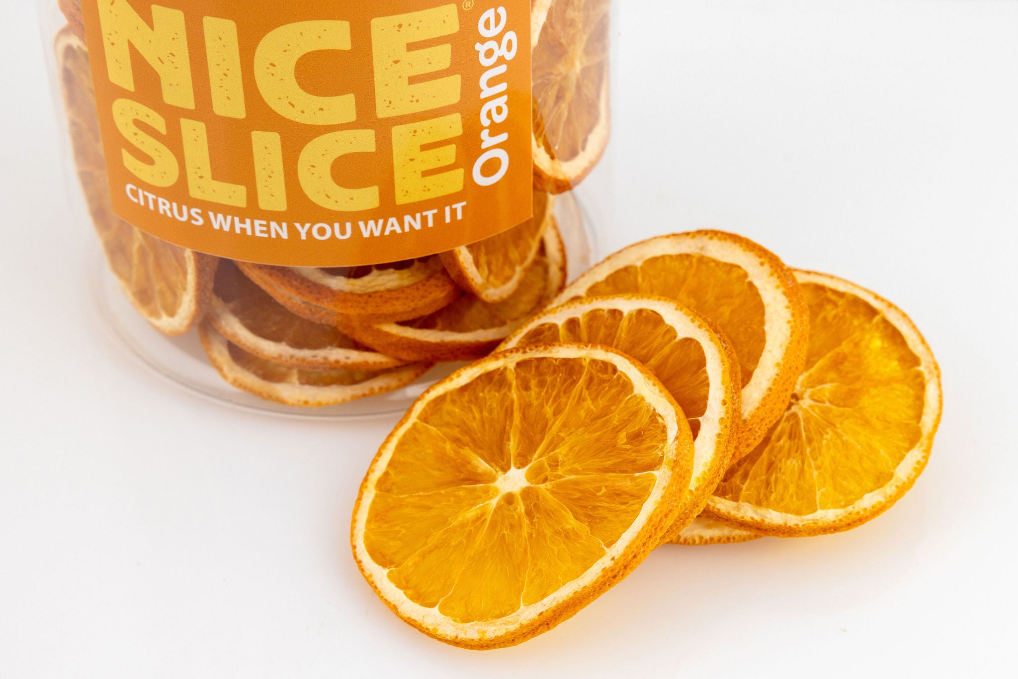 NICE SLICE Orange Slices - Bar Jar 120g