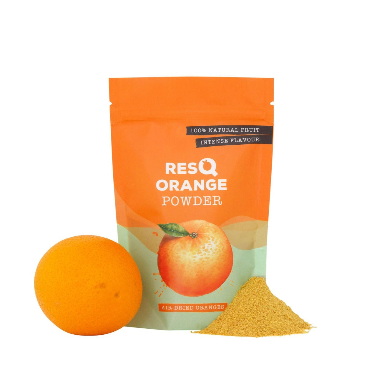 RESQ Orange Powder - 100% Air-Dried Oranges 90g